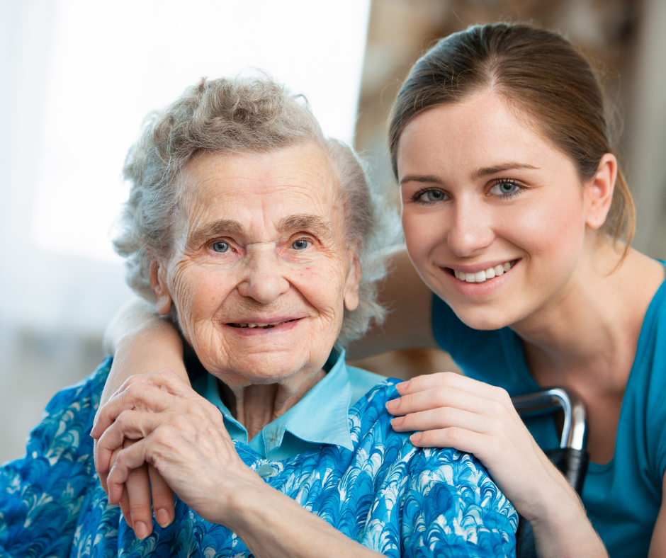 caregiver in rewarding career serving seniors